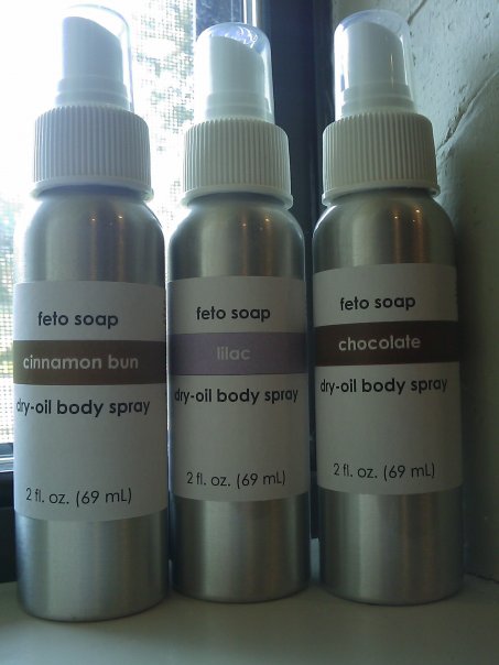 Custom Dry-Oil Perfume Spray